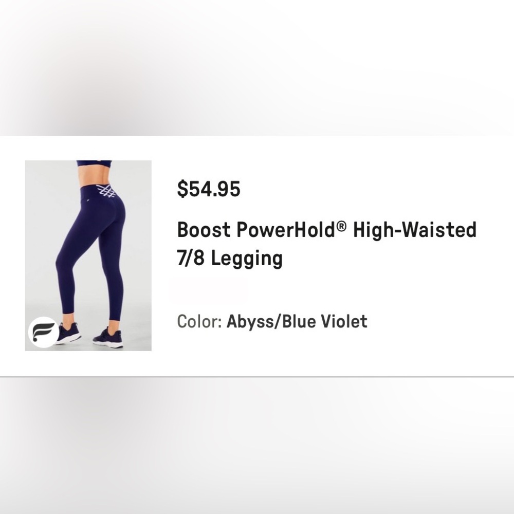 Fabletics Powerhold capri leggings